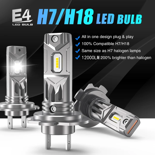 Ampoules H7 LED canbus miniature canbus Plug and Play