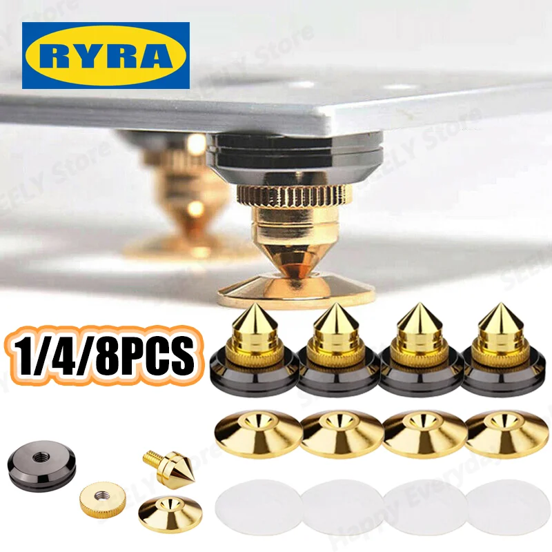 4SetSpeakerSpikesStandFeetsAudioActiveSpeakersRepairParts