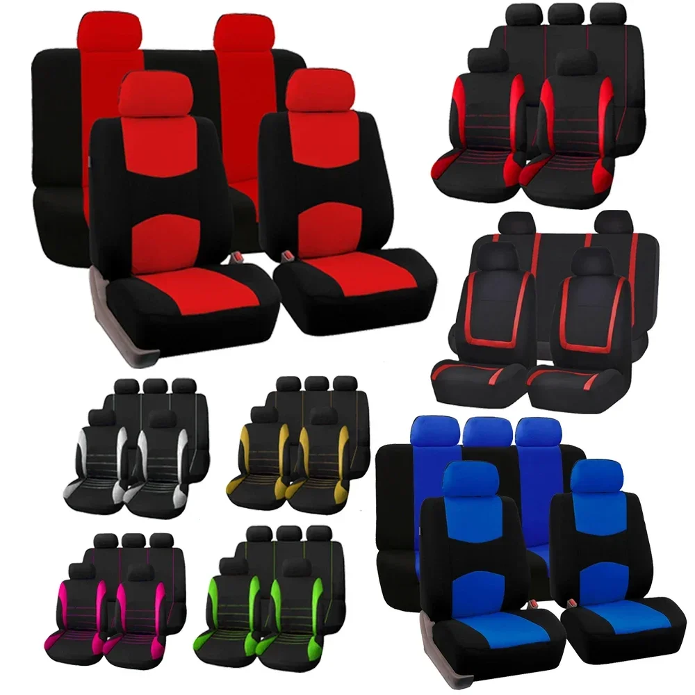 25SeatsFabricCarSeatCoversForTOYOTAPriusPreviaReizSienna