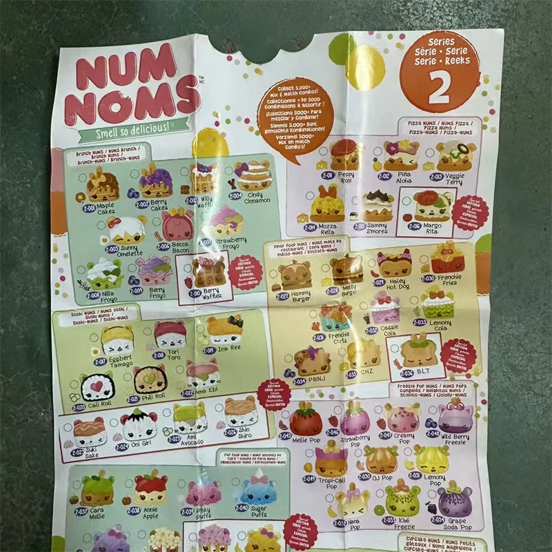 Surprise Num Noms Slime So Delicious Surprise Toys for Girls Fluffy Slime Mystery Makeup Lip Gloss Smell Snackables Kawaii Dolls makeup toy