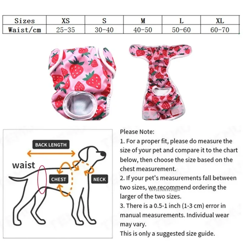 Dog Diapers Physiological Pant
