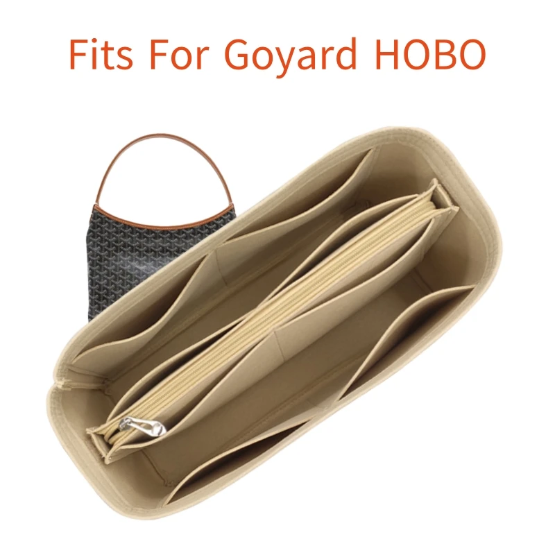 For Goyard Hobo Bag Insert Organizer For Luxury Handbag Cosmetic Bag