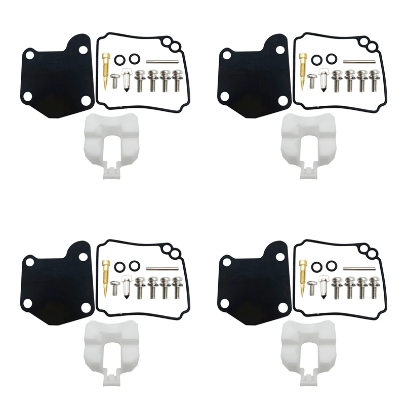 

4х 63V-W0093-00 Набор для Ремонта Карбюратора лодочного двигателя для Yamaha 2-тактный подвесной двигатель 9.9HP 15HP