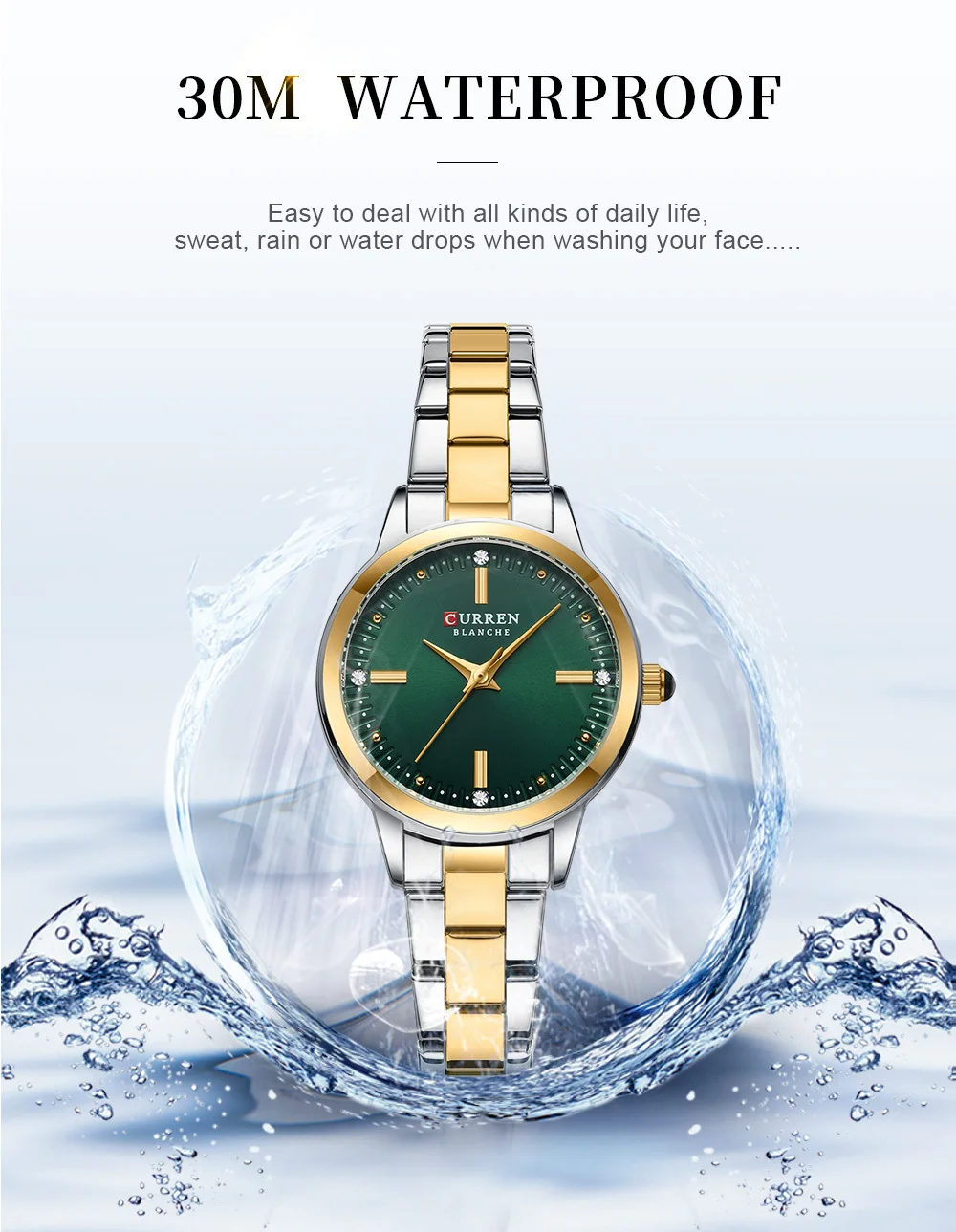 Curren 9094 Women's Watch description image 7