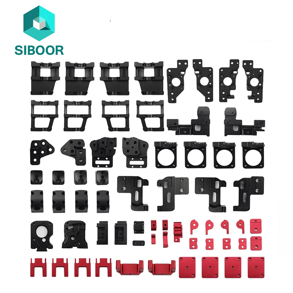 1Set Voron 2.4 R2 Upgrade CNC Aluminum Alloy Frame Printed Parts Kits DIY Voron 3D Printer CNC Machined Metal Nylon Full Parts