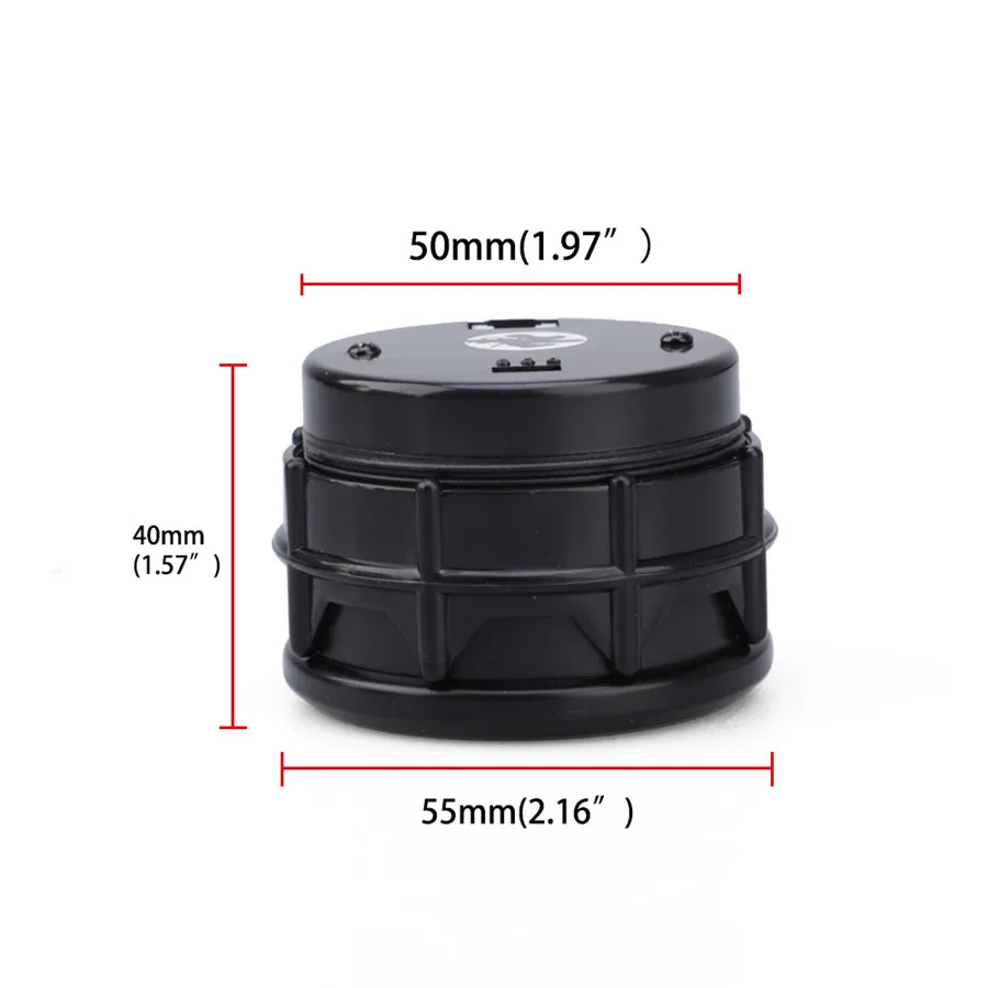 원형 자동차 디지털 공기 연료 비율 게이지, 2 인치 52mm, 12V 공기 연료 계량기, LED 백라이트