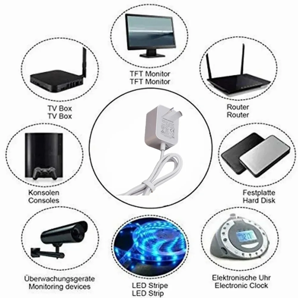 energia modem router carregador universal interruptor de