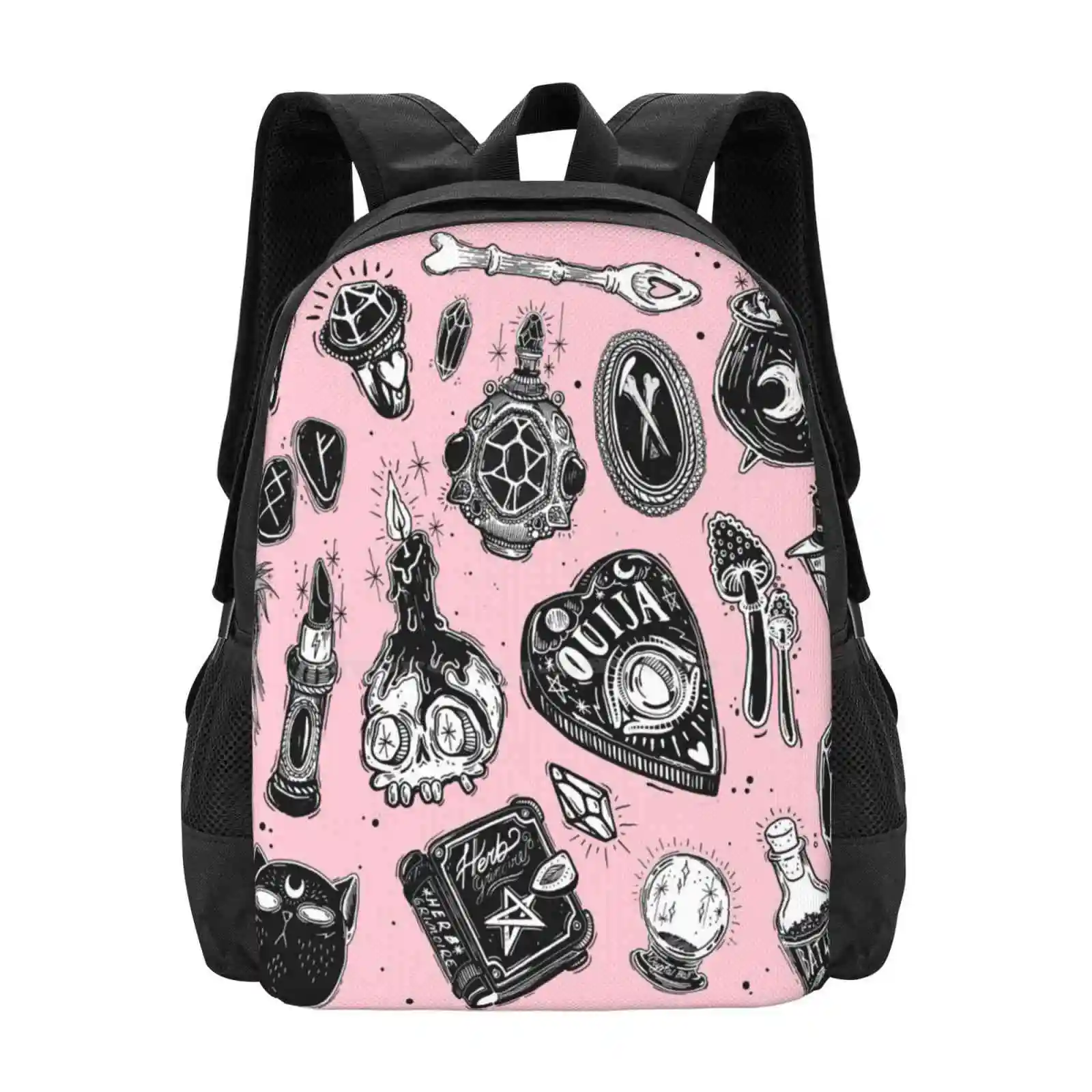 

Горячая Распродажа, рюкзак Witchy, модные сумки, волшебный шприц с узором, жуткий шприц