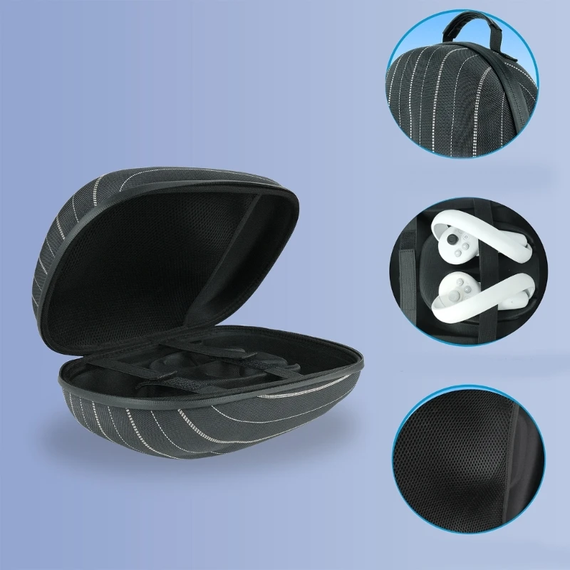

Storage Bag For 4 / 4Pro Headsets Travel Carrying Case Headsets Hard Box