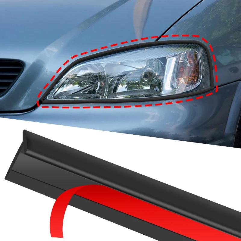 Tira de sellado de goma para coche, burlete inclinado en forma de T