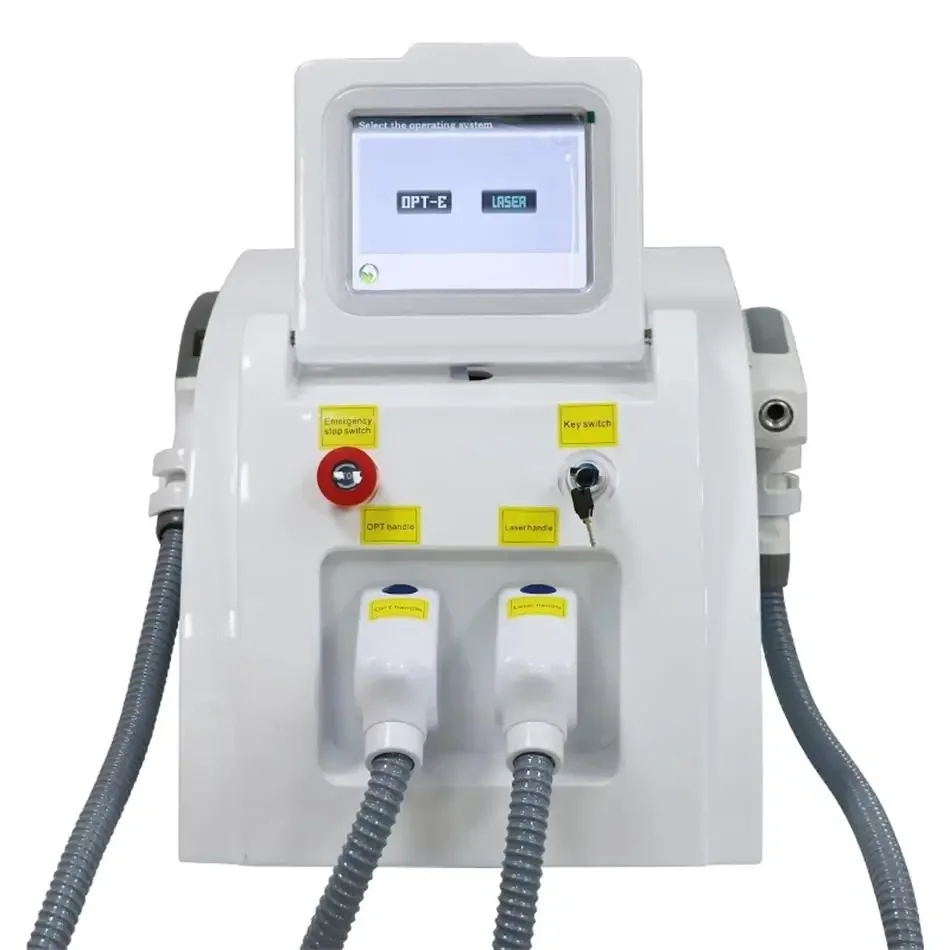 

Professional diode laser OPT Nd Yag laser hair removal machine IPL eyebrow line pigment beauty salon instrument equipment