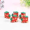 1pcs 1:12 Dollhouse Miniature Mini Small Train Simulation Model For Doll House Decor Pretend Toys Accessories 2