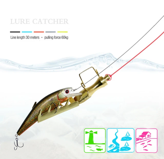 Tackle Recovery Tool Fishing Lure Retriever Fishing Accessories Rescue Hard Bait  Equipment with 30M Line - AliExpress
