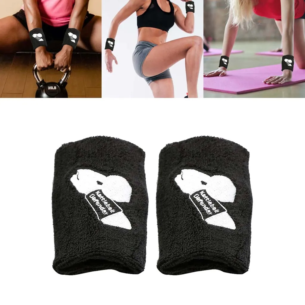 

1 Pair Black Athletics Kettlebell Wrist Guards Defender Brace Protector Wrap Brace Guard Protector Sports Protection