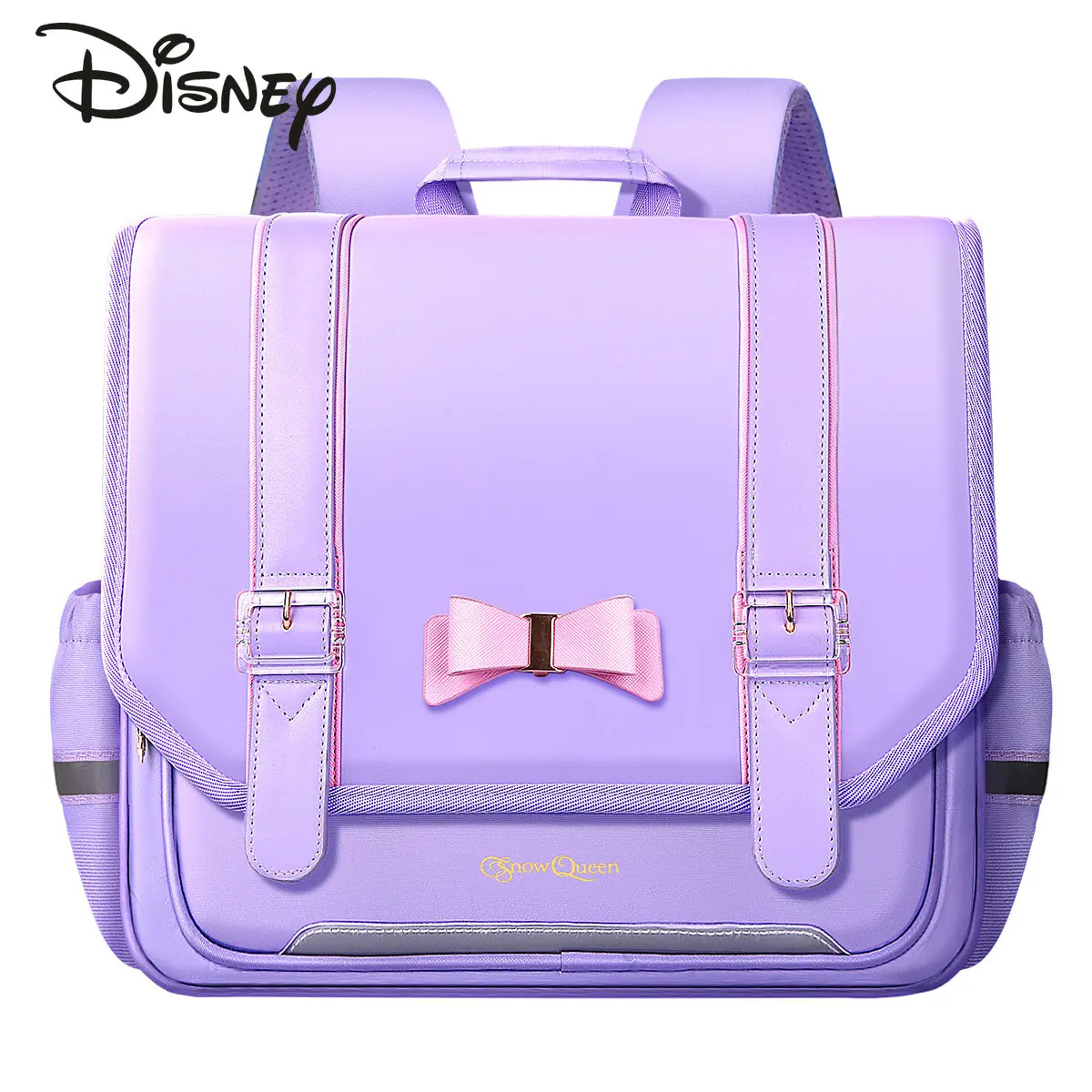 Disney New Girls' Backpack Fashionable High Quality Student Backpack Cartoon Multi Functional Large Capacity Girls' Backpack