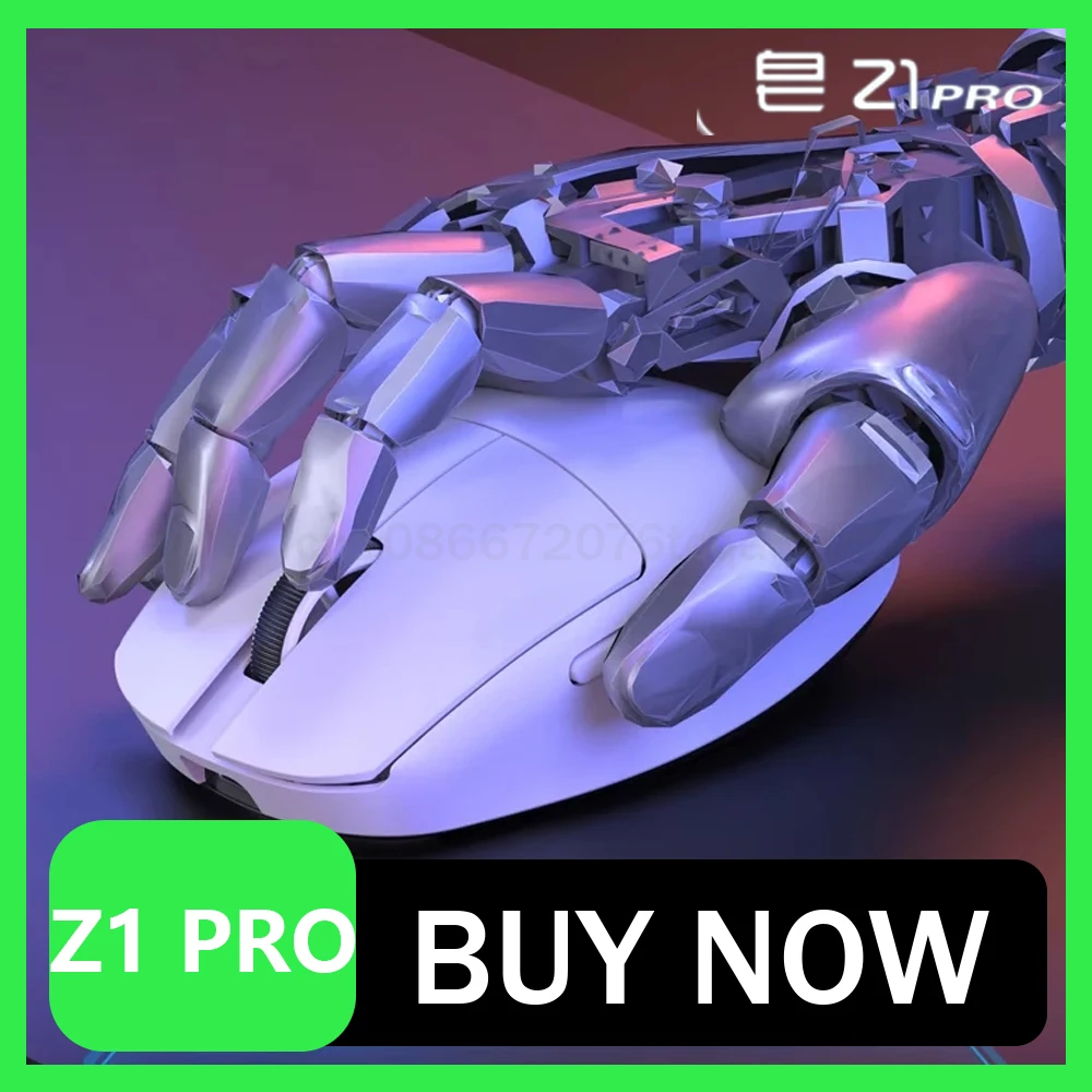 

Беспроводная игровая мышь Zaopin Z1 Pro, 2,4 ГГц, два режима