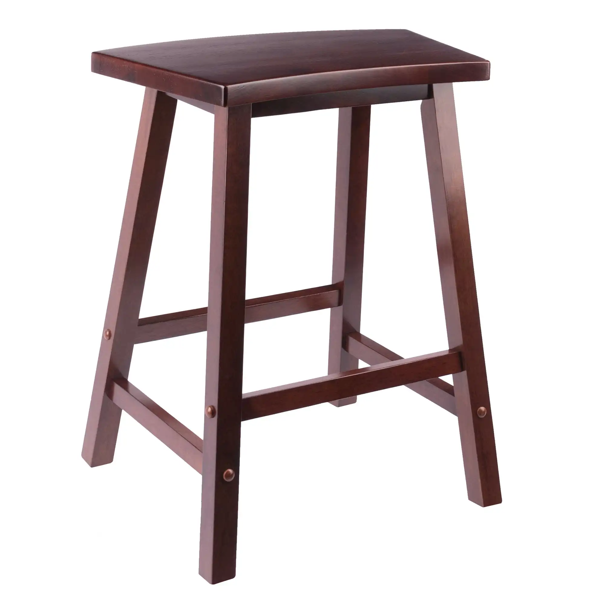 

Winsome Wood Katashi Fan Shape Counter Stool Walnut Finish