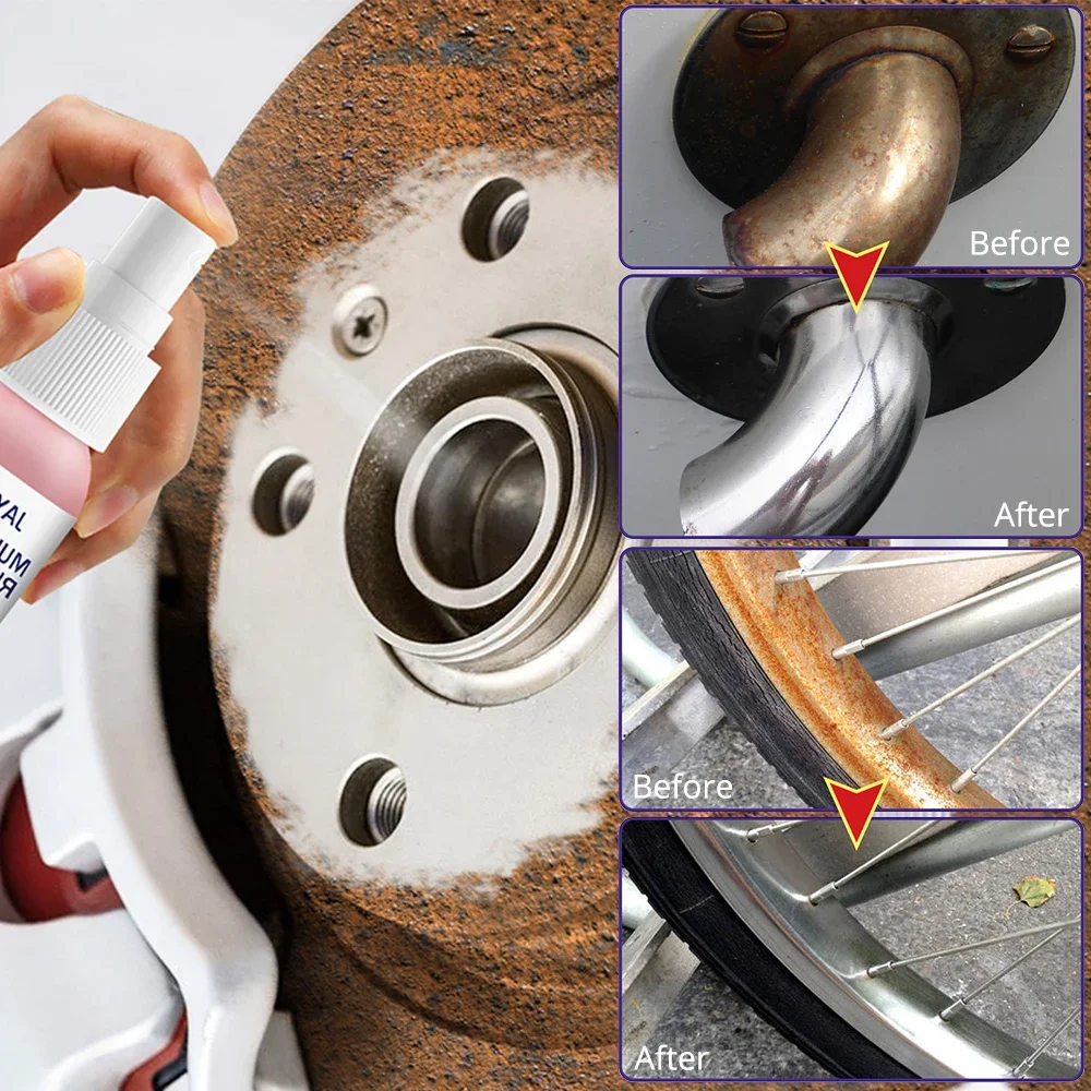 30ml Household Clean Multifunctional Rust Inhibitor Remover Derusting Spray Car Cleaning Accessories Metal Polish Care car scratch remover,car cleaning agent