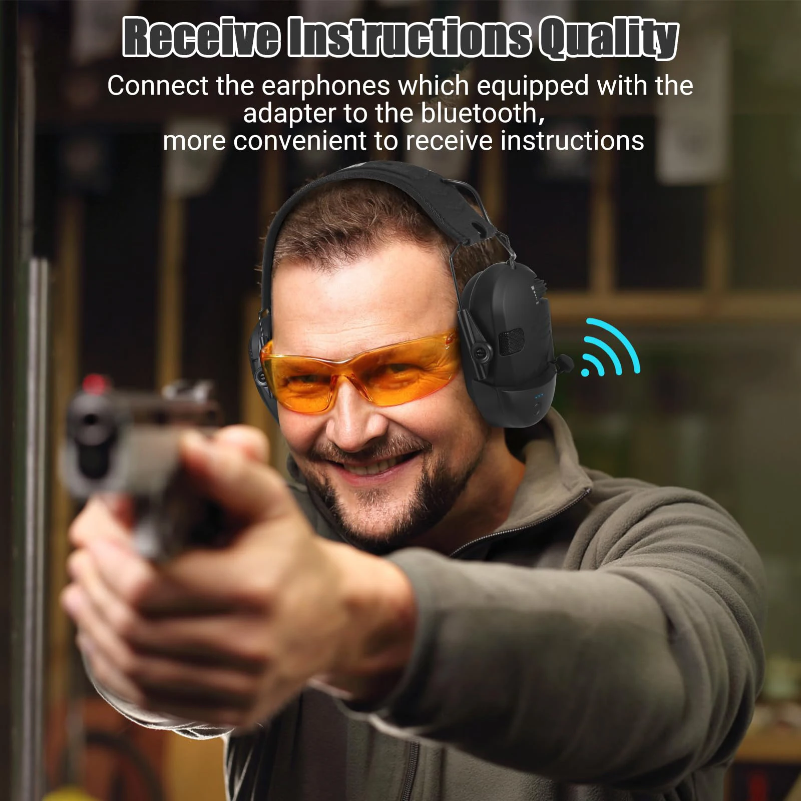 Hot!Earmuffs Active Headphones for Shooting Electronic Hearing Protection Ear Protect Noise Reduction Active Hunting Headphone 6 Hot!Earmuffs Active Headphones for Shooting Electronic Hearing Protection Ear Protect Noise Reduction Active Hunting Headphone 6