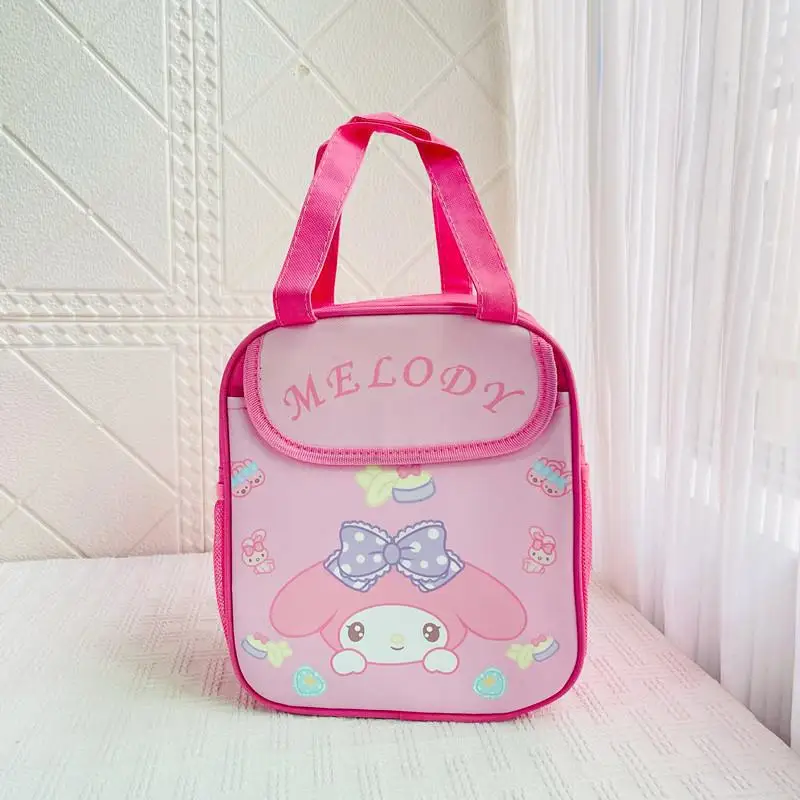 Cute Girl's Cinnamoroll Lunch Box Bag Storage Insulated Cooler Handbag Tote  Case