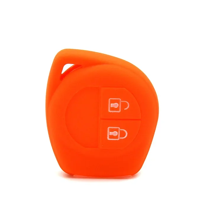 Key case key case cover car key shell flip key fob shell Silicon Car Keys Cover For Suzuki Alto Baleno Window Grand Liana Cap SX4 Swift Vitara Key Case Keychain Shell Accessories