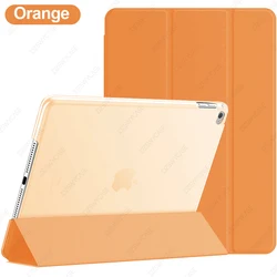 Universal 9.7 - Inch Tablet Case with Trifold Stand, Translucent Back, and Auto Sleep/Wake Function (Orange)