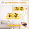UFO RC Mini Quadcopter Induction Drone Smart Watch Remote Sensing Gesture Aircraft Hand Control Drone  Altitude Hold  Kids 5