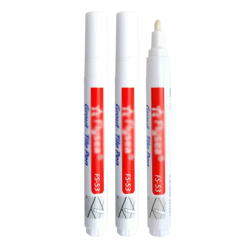 Grout Pen Waterproof Tile Marker Wall Seam Pen Tiles Floor Bathroom Decontamination Seam Repair