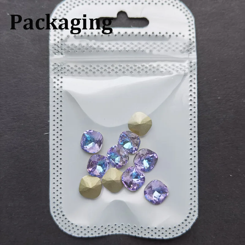 Light Siam 10 Stück Verschiedene Formen DIY Strass-Applikationen Kristalle Pointback zum Aufkleben auf Nägel Strass-Schmuck Rote Glasperlen – Detail 20
