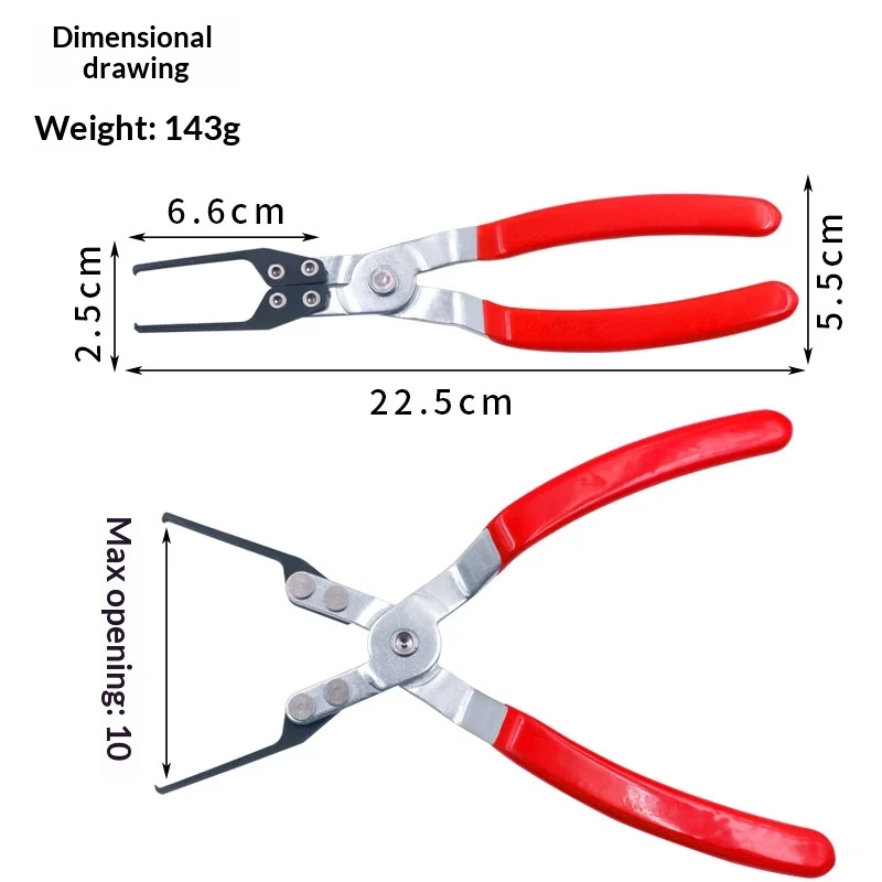 Universal Automotive Relay Disassembly Clamp Fuse Puller Car Remover Pliers Clip Hand Tool Car Repair Tool Removal