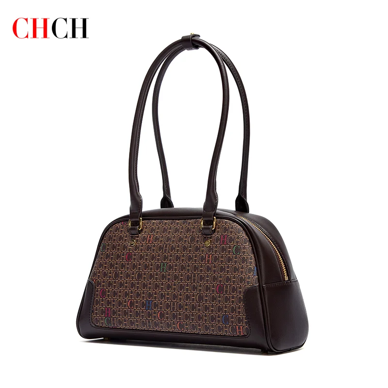 حقيبة كتف نسائية من علامة CHCH التجارية، تتميز بجو...