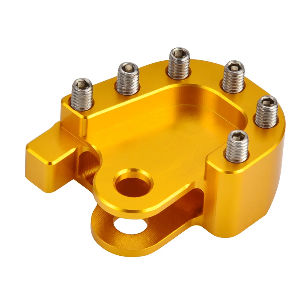 Motorcycle Rear Brake Pedal Lever Tip Extension Plate For Suzuki DRZ400 DRZ400E DRZ400S DRZ400SM 2000-DR-Z 250 RM motorcycle accessories motorcycle foot pedals