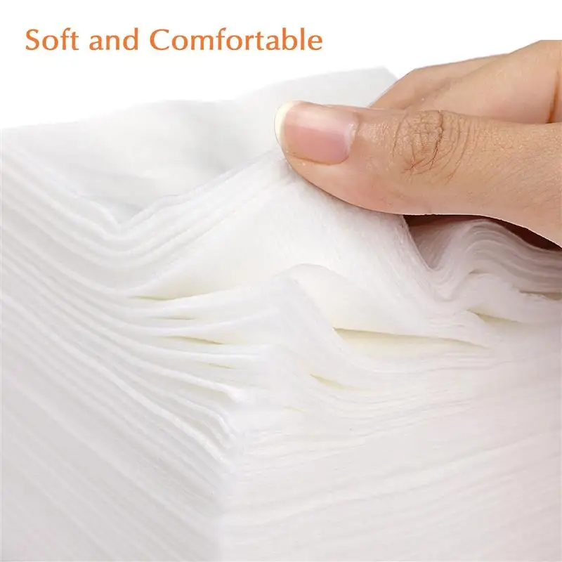 100/200pcs Non Woven Gauze Sponge Face Makeup Non Stick Gauze Pads Used Facial Cleaning Sponge For Wound Aid Supplies 4