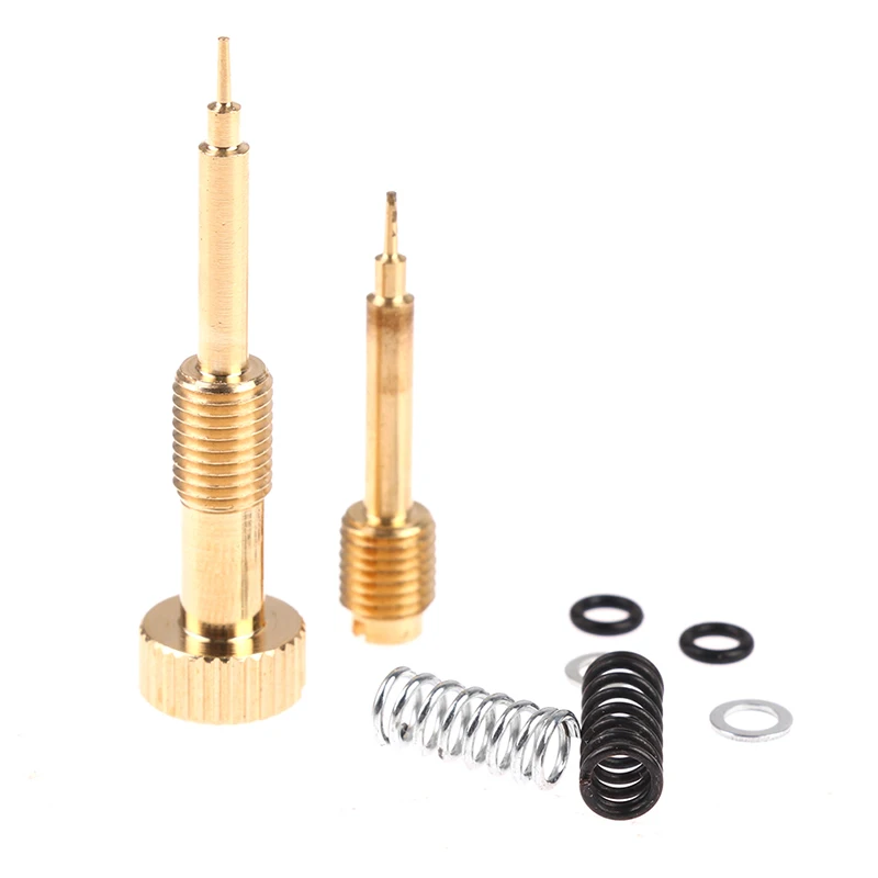 Metal Motorcycle Carburetor Air Adjusting Screw Idle Mixture Fuel Ratio Screw For Harley CV40 Keihin CVK34 CVK36 CVK40 28mm/42mm