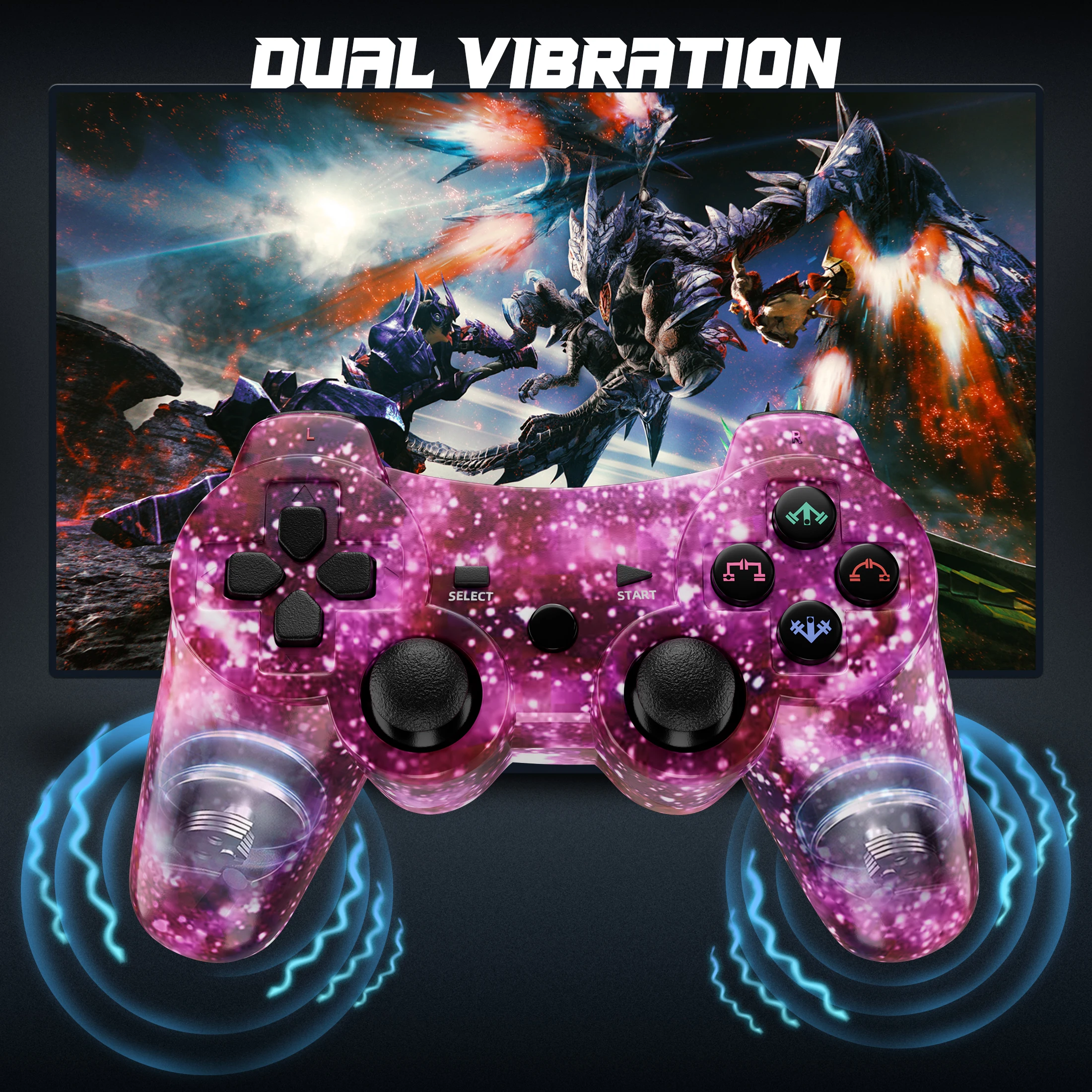 PS3 е   Ʈѷ,  ũ 3 Bluetooth-4.0 ̽ƽ, USB PC Ʈѷ, PS3 е