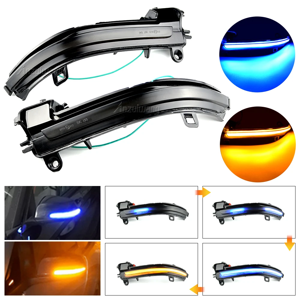 

Smoked Side Mirror Sequential Dynamic Turn Signal Light For BMW 1 2 3 4 Series F20 F21 F22 F23 F30 F31 F34 F32 X1 E84 M2 F87