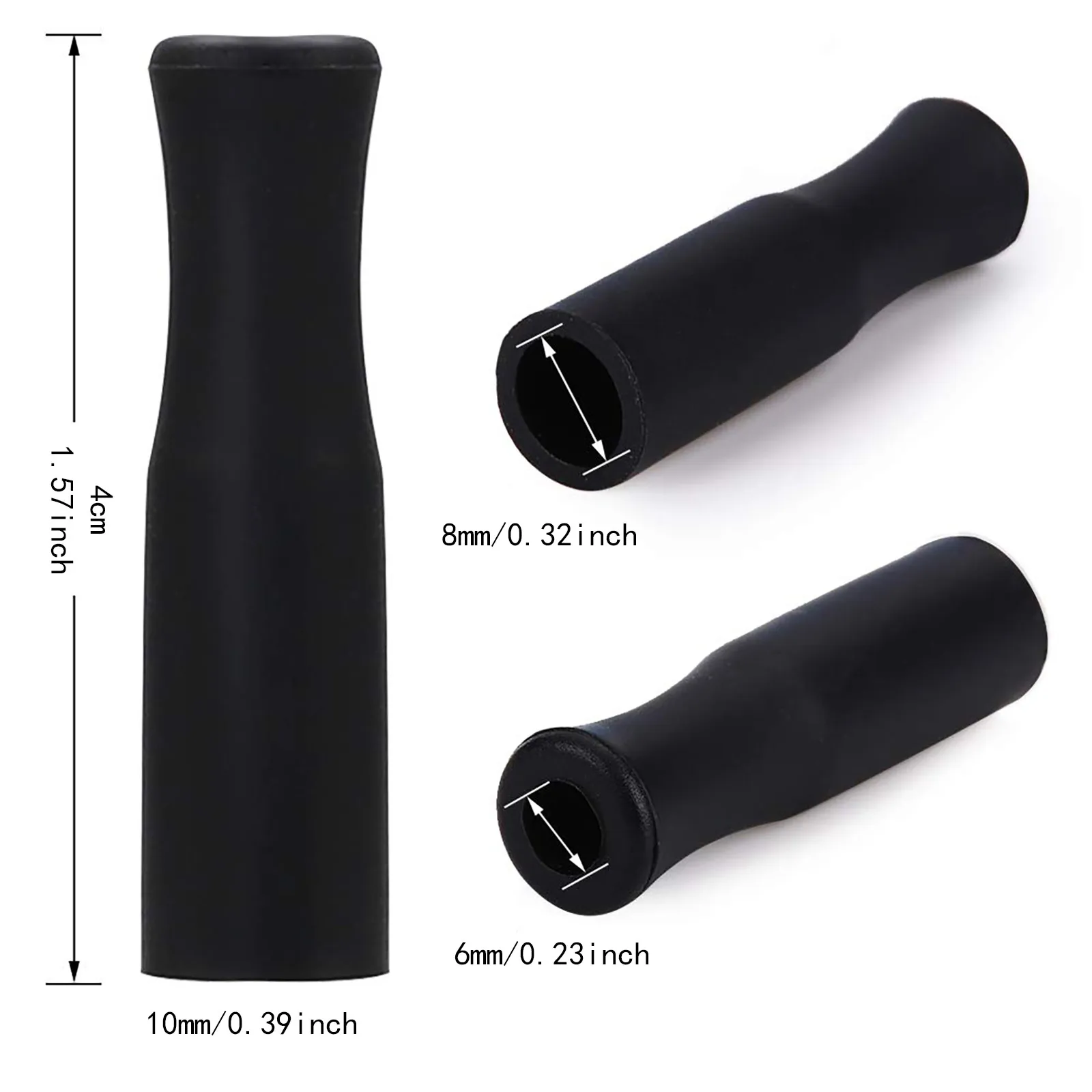 Silicone Straw Covers 5Pcs Metal Straw Silicone Tips For Stainless Steel straw