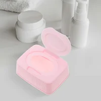 Wet Wipes Storage Box Baby Bath Tub Container Refillable Dispenser Pink Pp Case 2