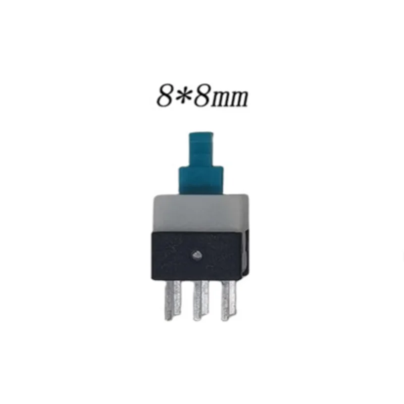 10-Pack Self-Locking/Unlock Tactile Micro Power Switches - Multi-Size Options Available