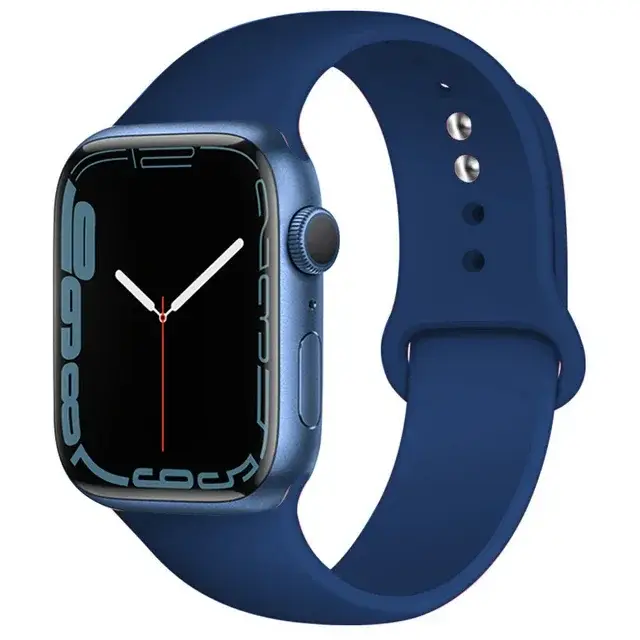 Silicone Band For Apple Watch strap 46mm 44mm 45mm 40mm 41mm 42-38mm 49mm sport bracelet iwatch series 11 10 9 8 7 6 5 SE Ultra3 - Image 65