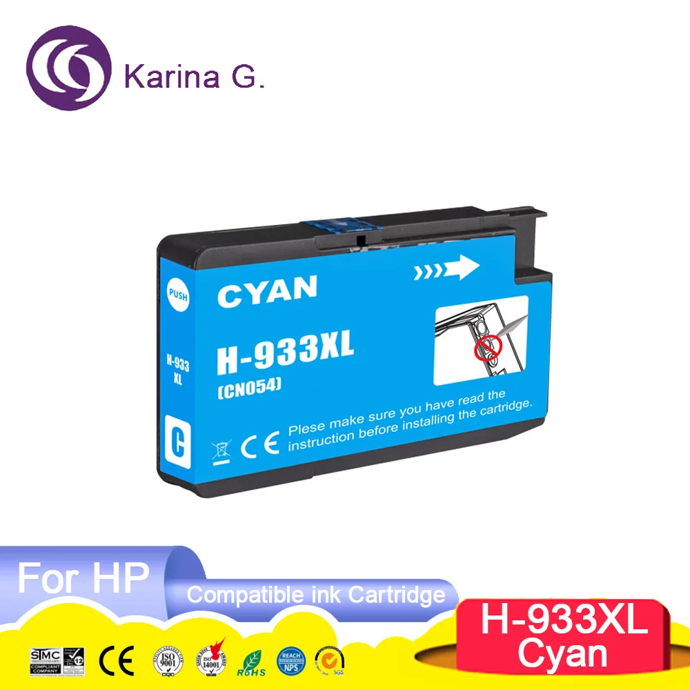 For 932XL 932 933 XL 933XL Premium Compatible InkJet Ink Cartridge For Officej