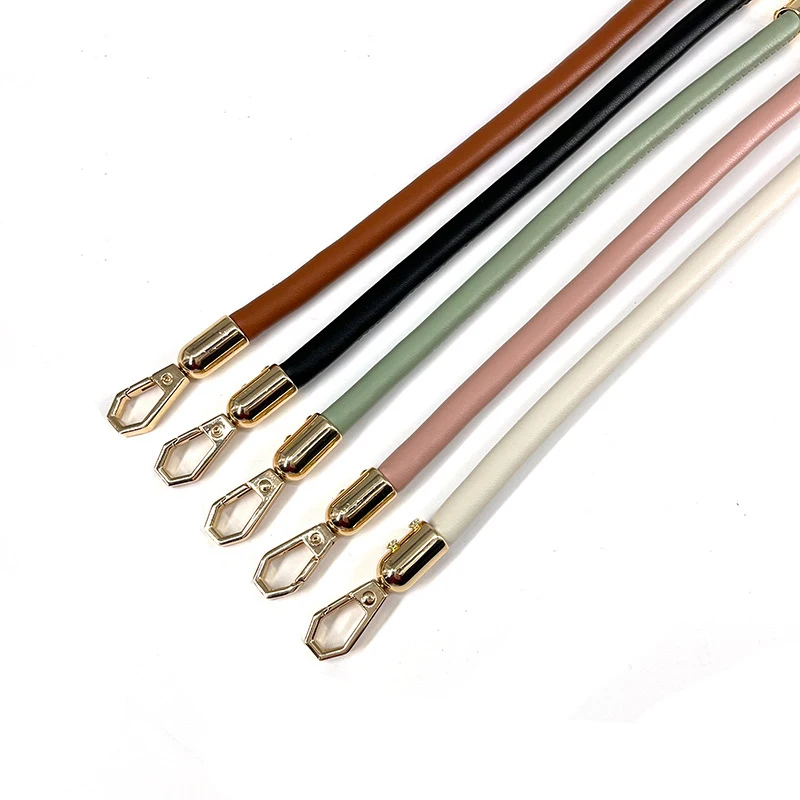 

60/115cm DIY Short Bag Belts Pu Leather Braided Rope Handles For Handbag Shoulder Bag Strap Bag Parts Replacement Bags Belt