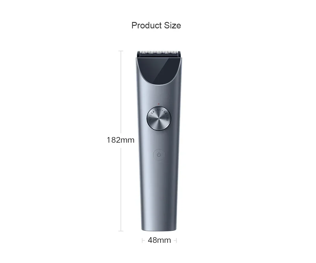 XIAOMI Mijia Electric Clipper Mens Professional Cutting hine Home Use Cordless Rechargeable Barber Hair Trimmer_voghion.com