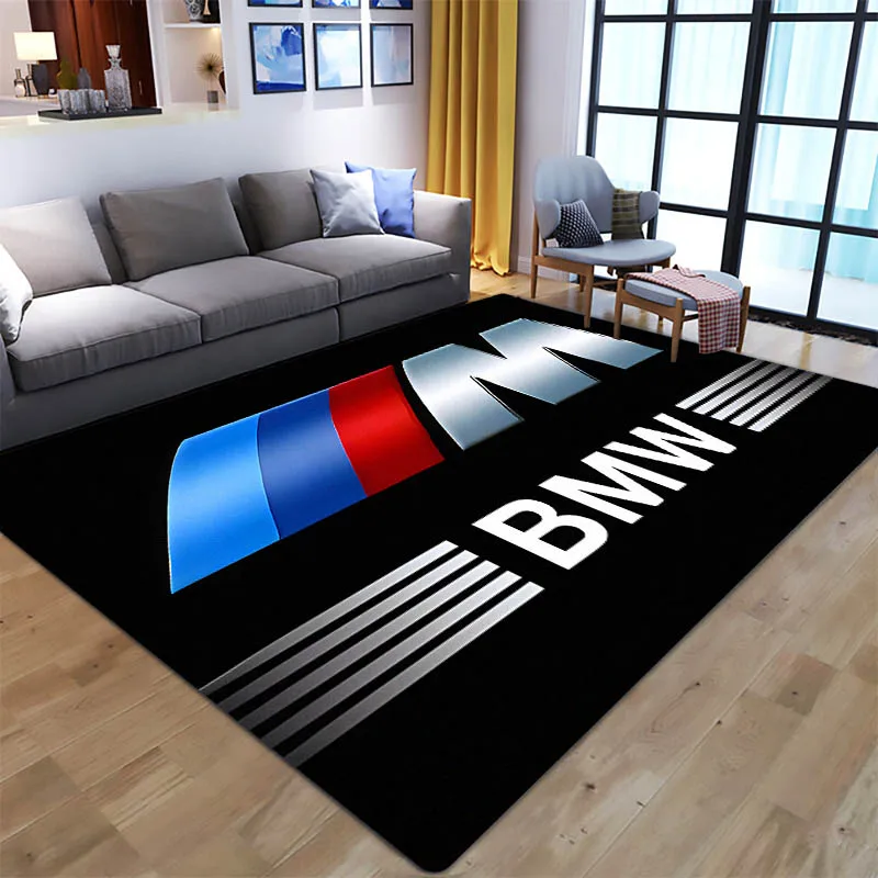 3D 레이싱 카 B-BMWS 프린트 카펫, 야외 러그 영역 깔개, 미끄럼 방지 카펫, 침실 장식 카펫, 거실 생일 선물