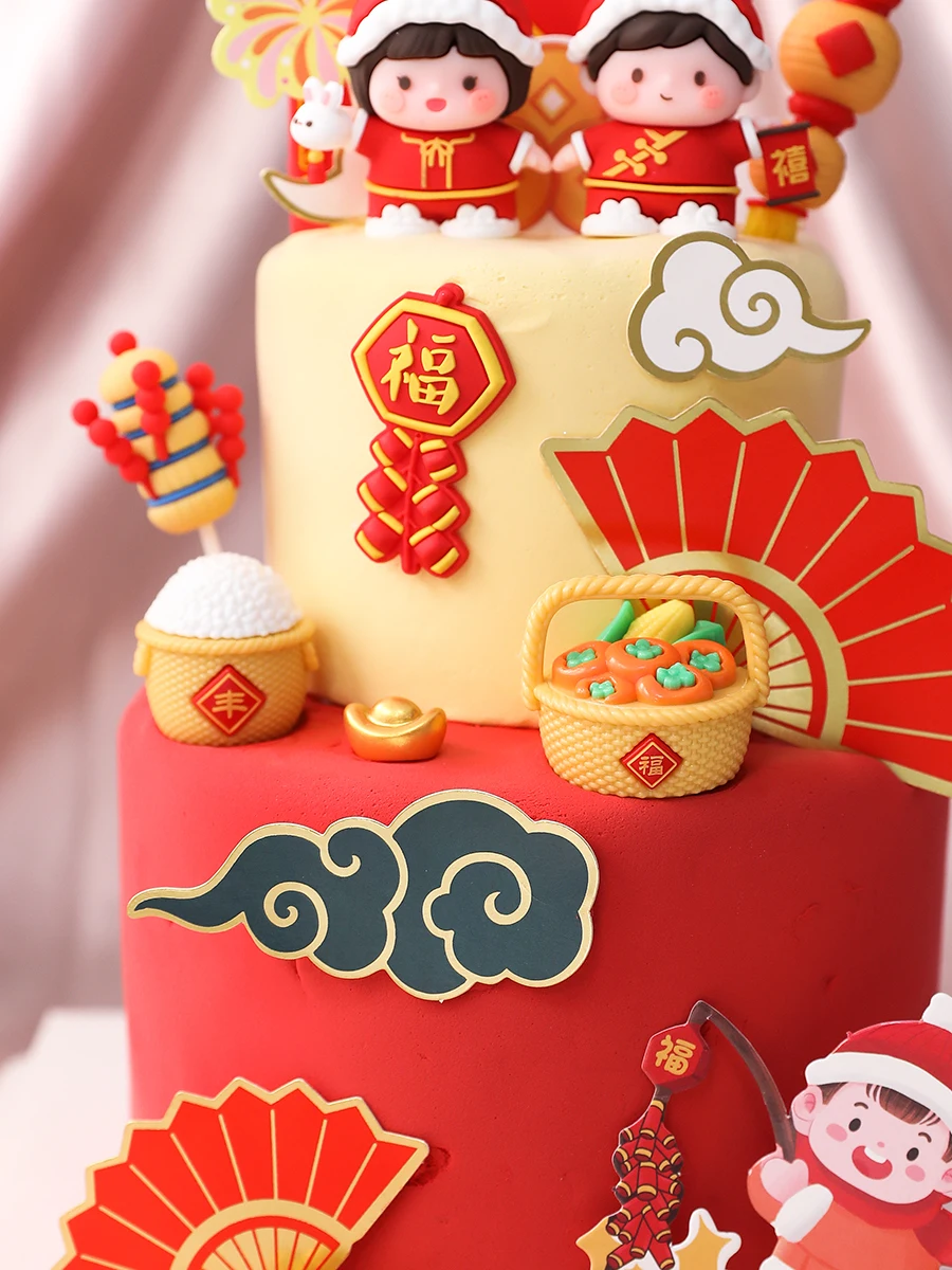 Descubrir 55+ imagen pastel de año nuevo chino Abzlocal.mx