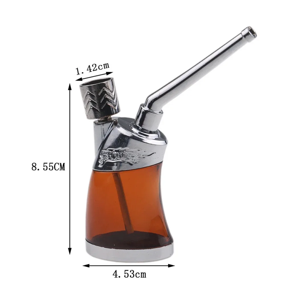 Portable Hookah Smoking Pipes Recycle Cleanable Cigarette Filter Health Metal Tube Hookah Filtration Outdoor Tools hookah smoking pipes