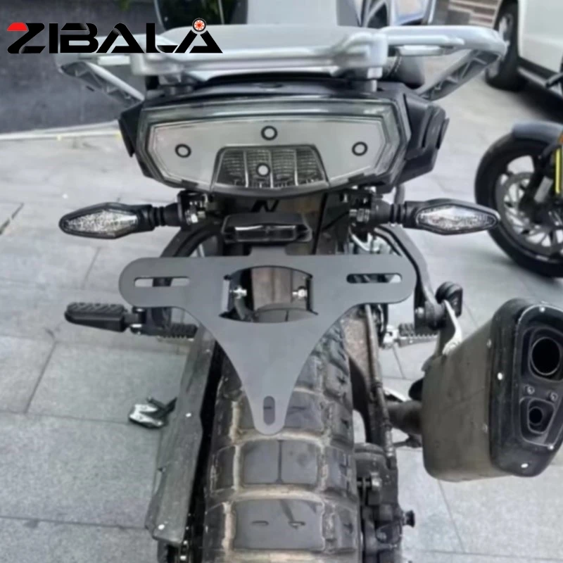 800mt-X 번호판 홀더 LED 브래킷 리어 라이센스 테일 타이디 펜더 제거 키트 CFMOTO CF 800MT-X 랠리 2024 2025 2026용