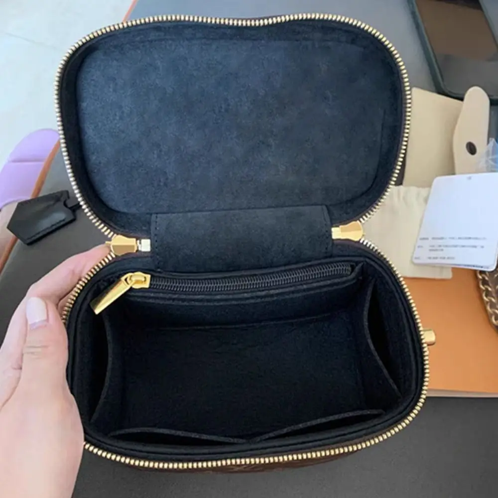 Felt Insert Liner Purse Organiser Pouch Handbag Tote Bag Internal Bag For LV Nice Nano/Mini/BB