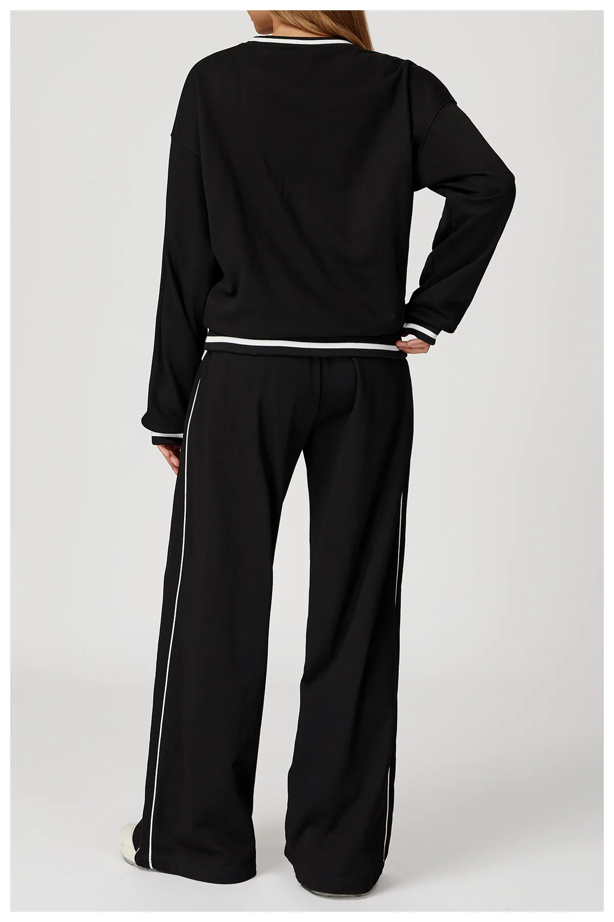 Pantalon Jogger Large Femme avec Poches
