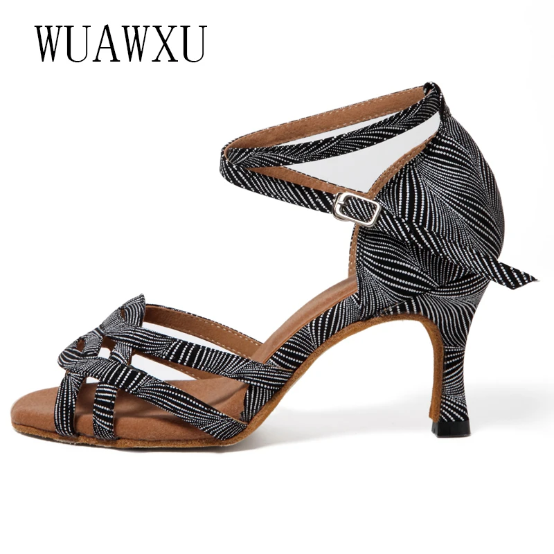 NATASHA2023 New Latin Dance Shoes for Women's Summer Sandals for Adult Dance Shoes Women's Indoor Soft Sole Professional Dance S